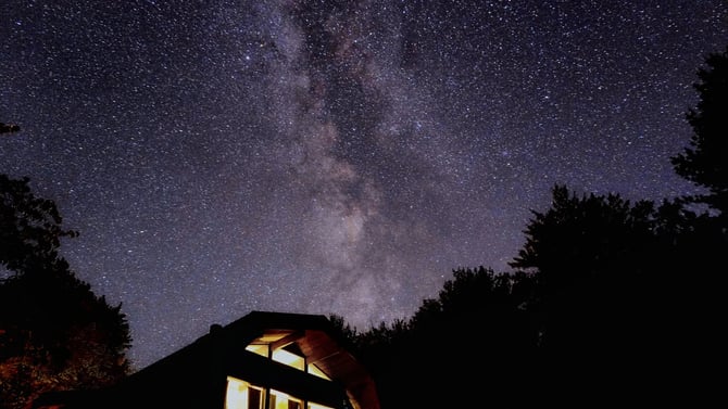 The Hideaway: Premier Dark Sky Site for Stargazing & Astronomy in the Finger Lakes