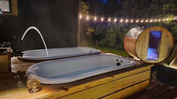 Rustic Modern Getaway with Outdoor Spa