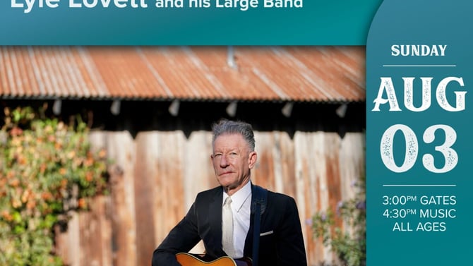 Lyle Lovett & His Big Band at Point of the Bluff